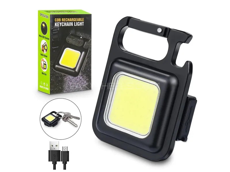 COB Rechargeable Key Chain Light