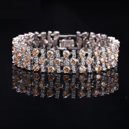 Factory Hot Sale All-match AAA Zircon Bracelet High-end Hand