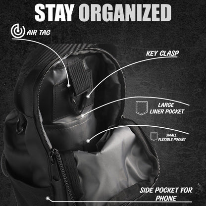 Magnetic Bag Company - Magnetic Bottle Bag Sling Bag for Men and Women