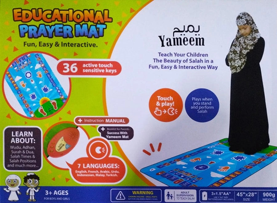 Educational Smart Prayer Mat for Kids