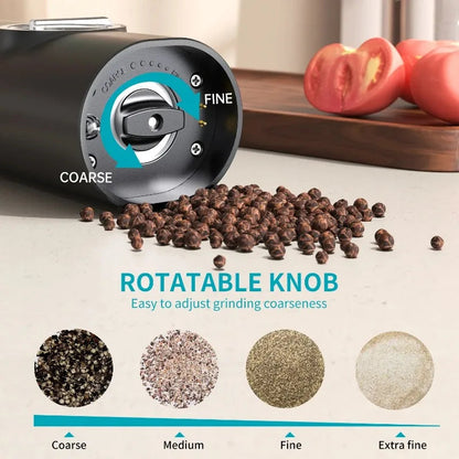 GrindMate Electric Salt & Pepper Grinder