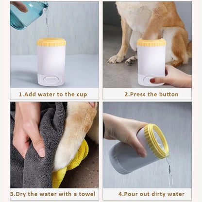 PawEase Pet Foot Washer Cup