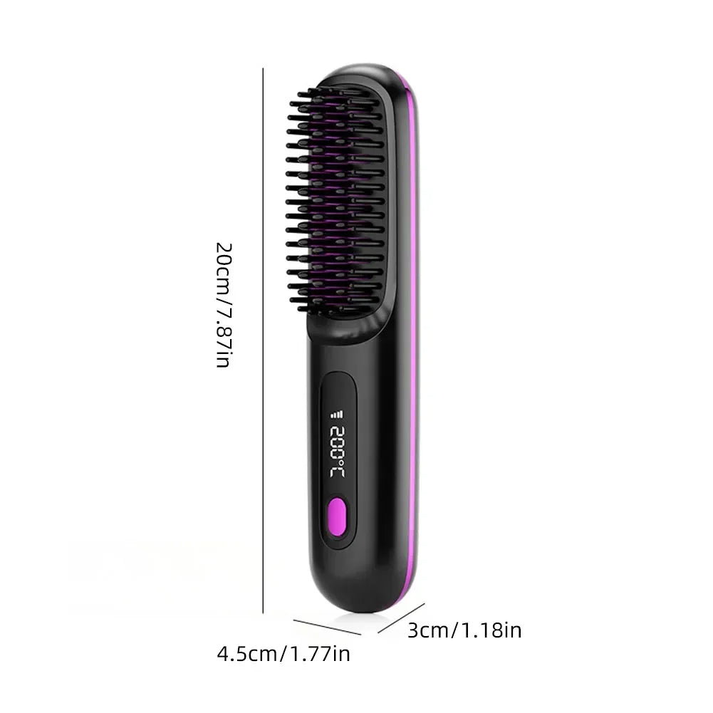 SmoothPro Wireless Hair Straightening Comb