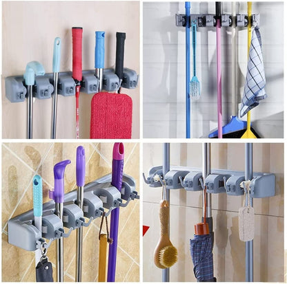 SKY-TOUCH Mop and Broom Holder