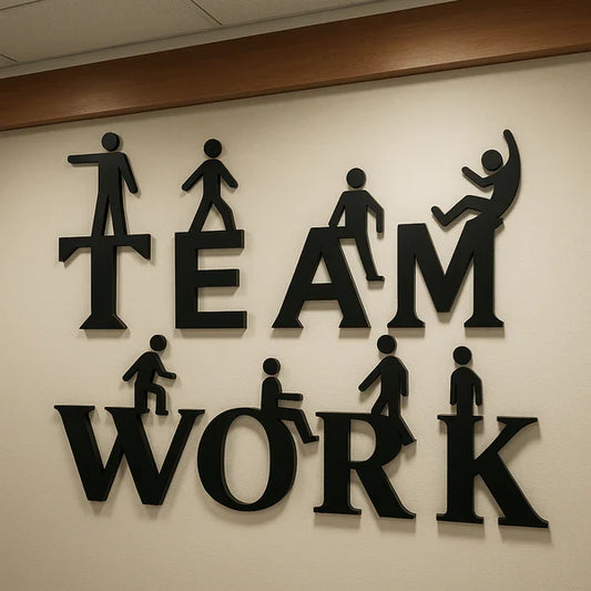 TEAMWORD 3-D CREATIVE OFFICE DECORE