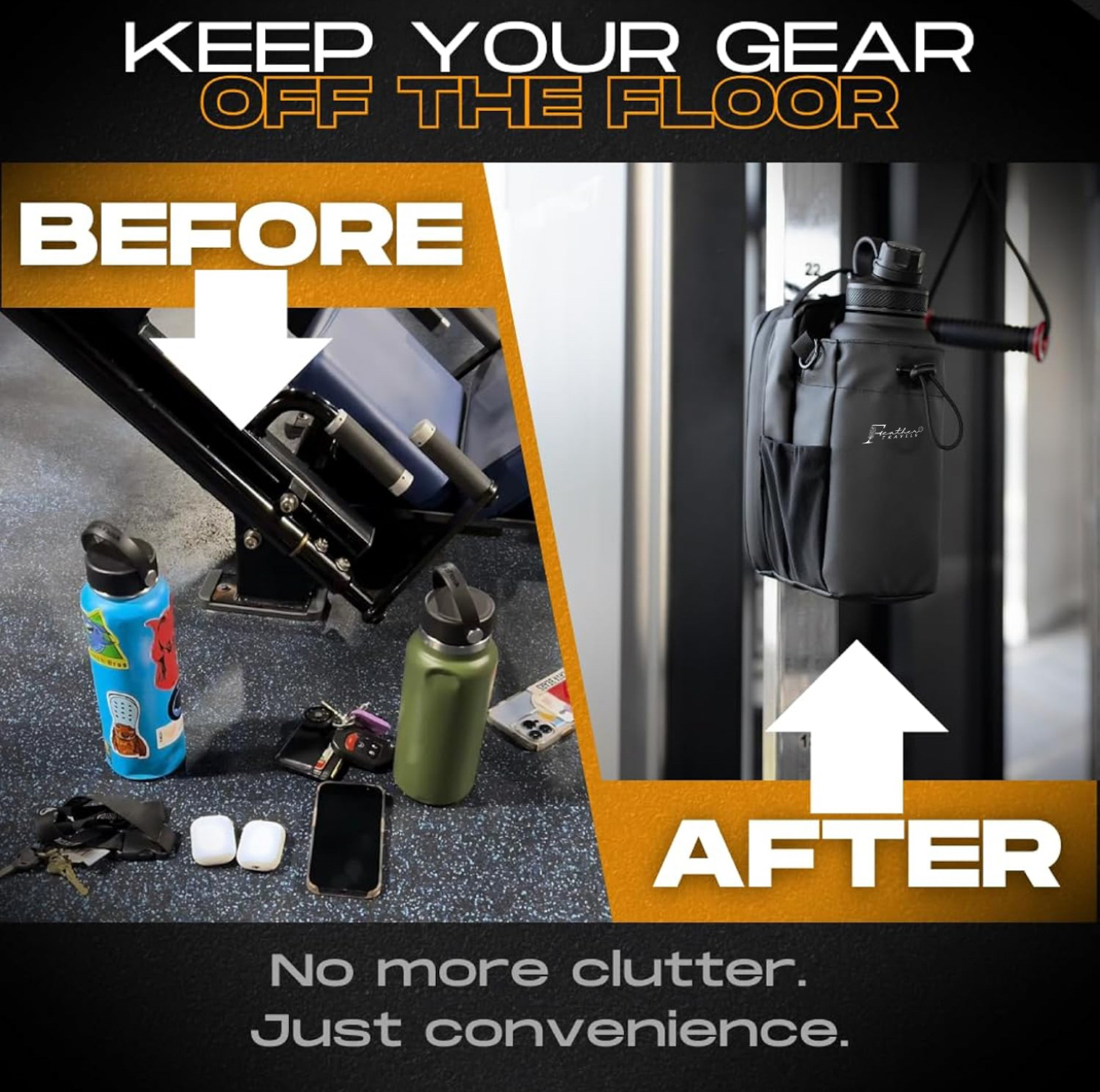 Magnetic Bag Company - Magnetic Bottle Bag Sling Bag for Men and Women