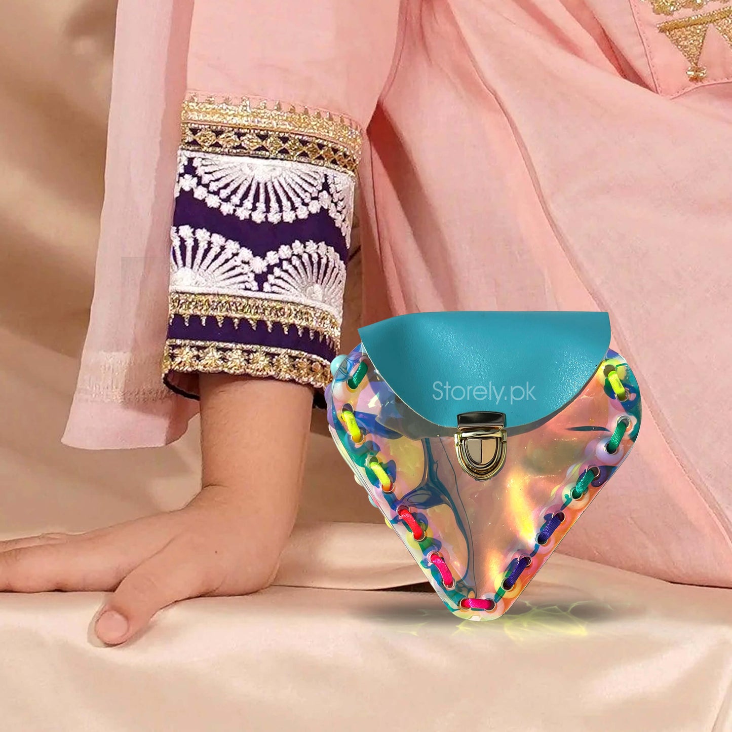 Holographic Mini Crossbody Bag for Kids