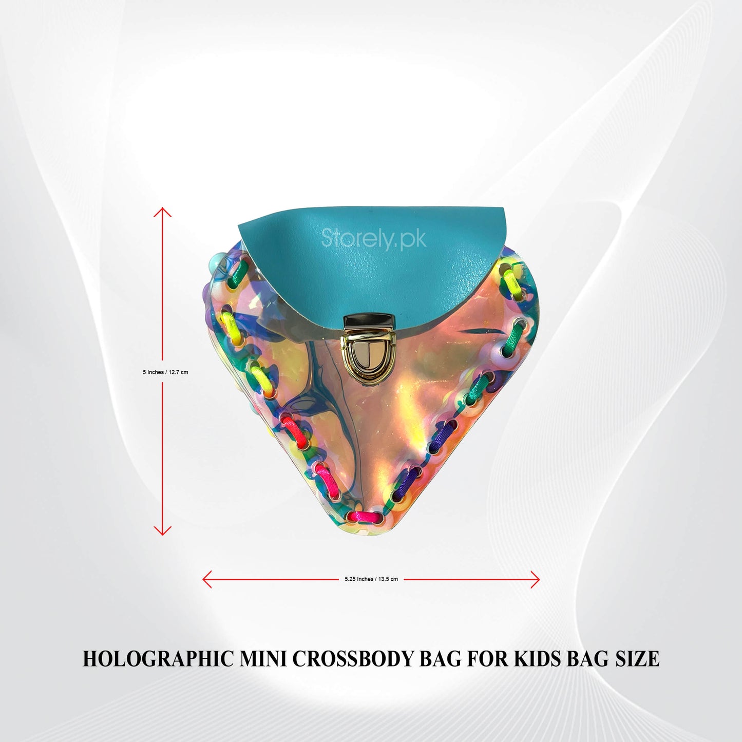 Holographic Mini Crossbody Bag for Kids