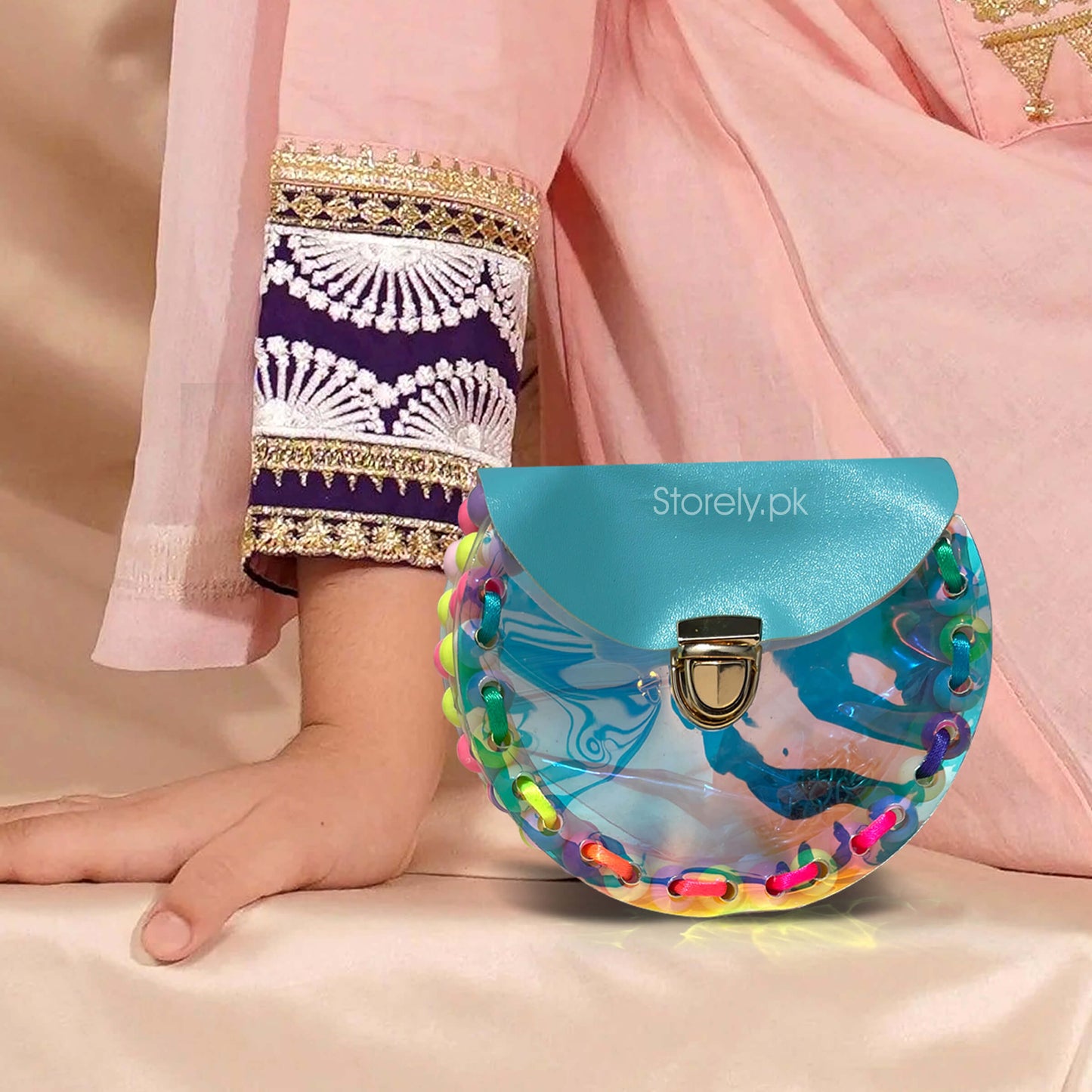 Holographic Mini Crossbody Bag for Kids