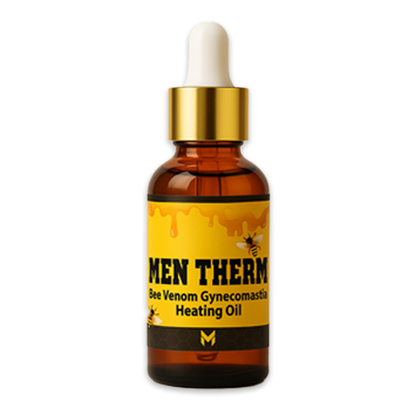 Men Therm™ Bee Venom Heating Oil for Men – Chest Sculpting Formula