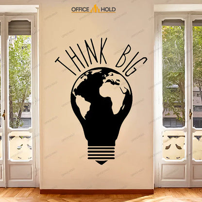 MOTIVATIONAL WALL DECORE- THINK BIG