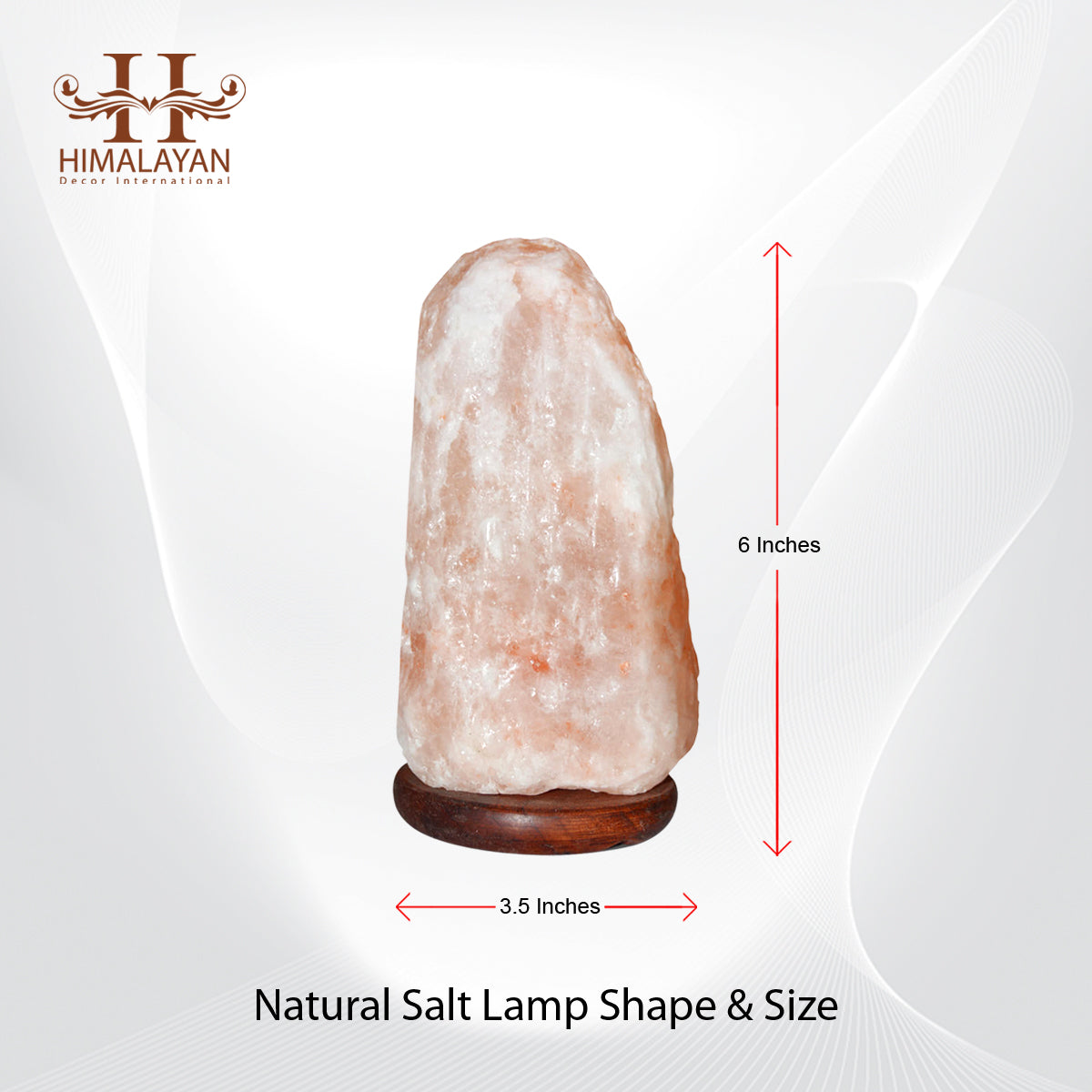 Pure Himalayan Natural Hand Carved Salt Lamp (Small Size)