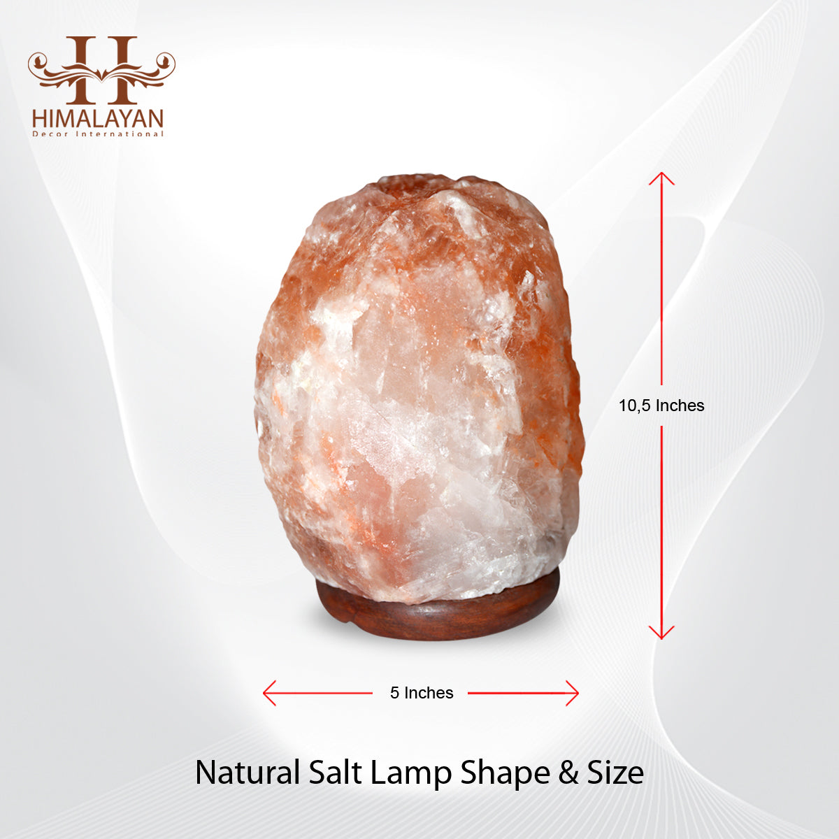 Pure Himalayan Natural Salt Lamp (Medium Size)