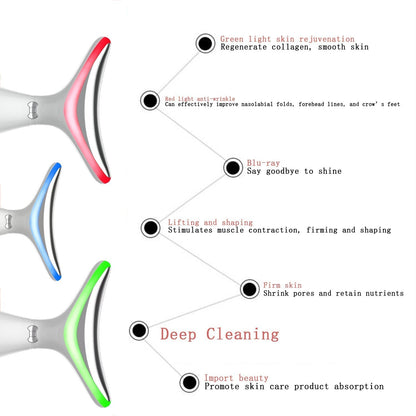 Color Light Neck Beauty Neck Massage Beauty Instrument