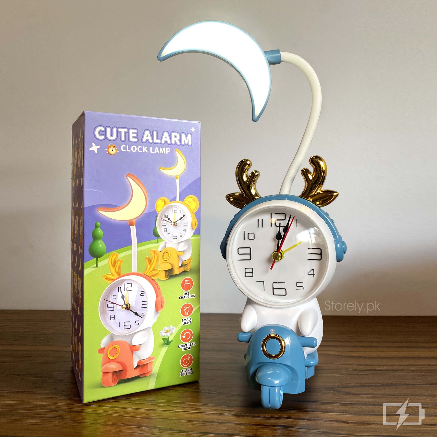 Cute Alarm Clock Lamp