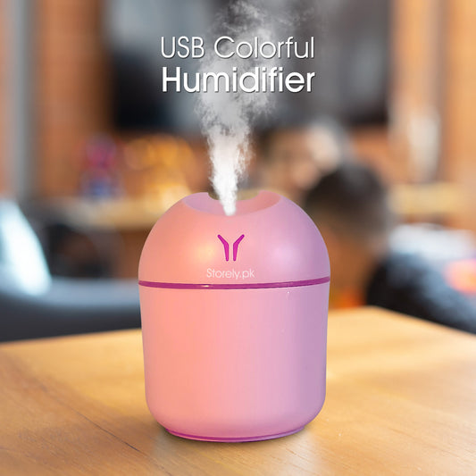 USB Colorful Humidifier  for Personal Desk Lamp