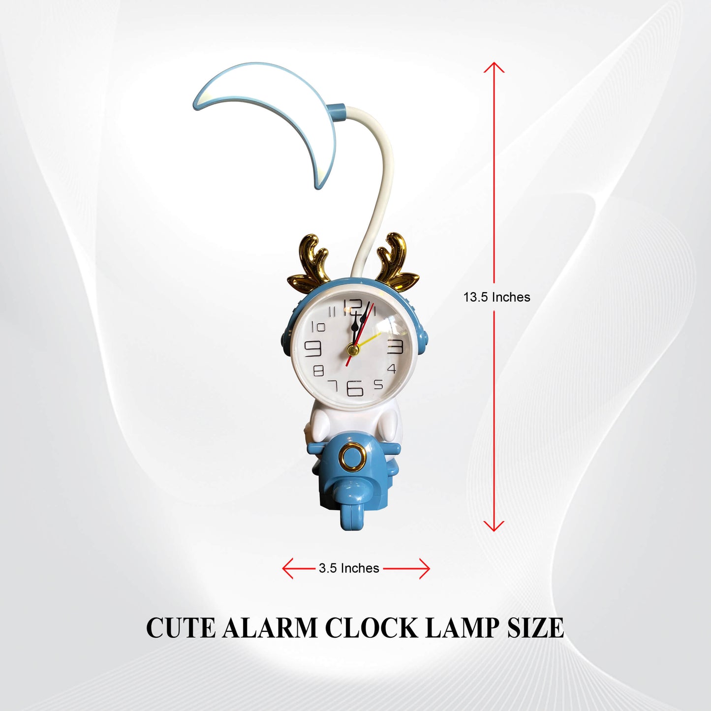 Cute Alarm Clock Lamp