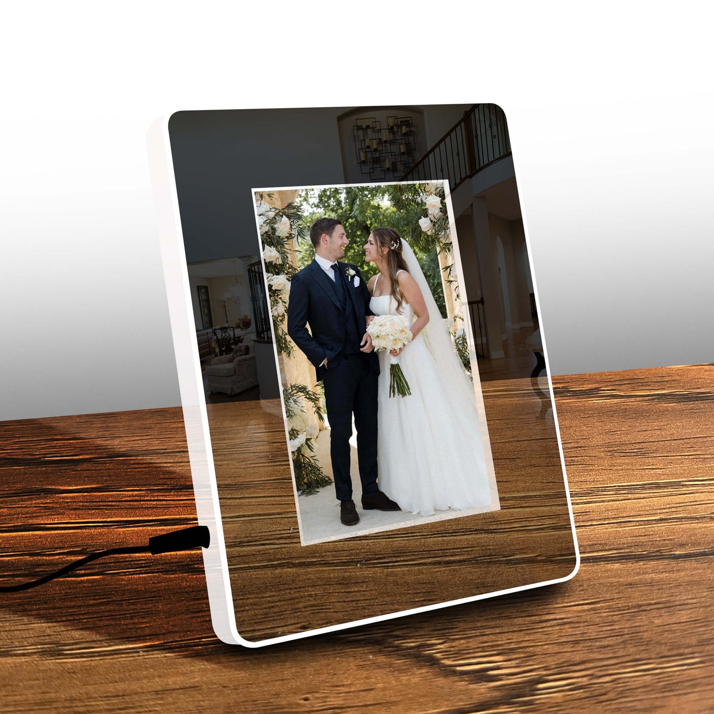 Magic Photo Frame & Mirror - Square Shape