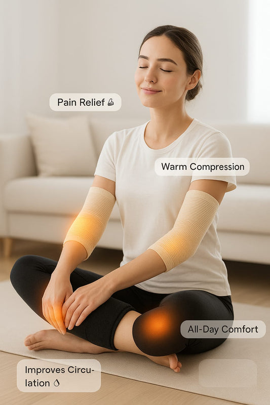 2x Kneee Warmers HIgh Quality Compression Knee Warmers