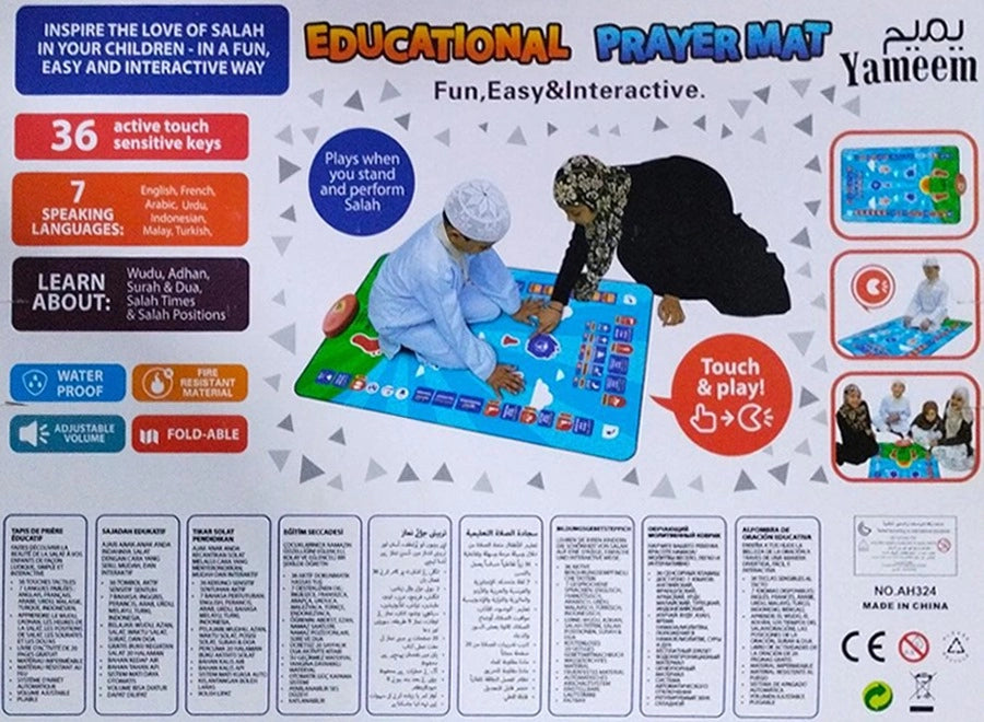 Educational Smart Prayer Mat for Kids