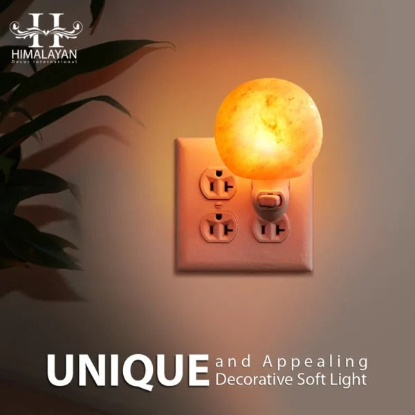 Ball Shape Nightlight Salt Lamp