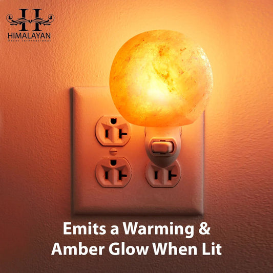 Ball Shape Nightlight Salt Lamp