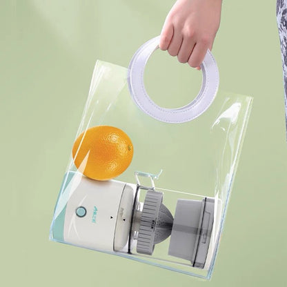 Portable Juicer with USB Charging, Automatic Juice Separator