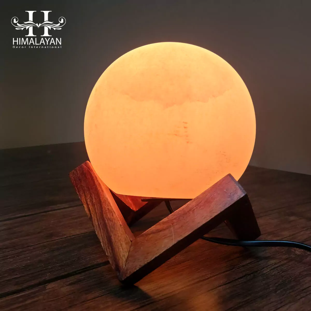 Full Moon Himalayan Salt Lamp