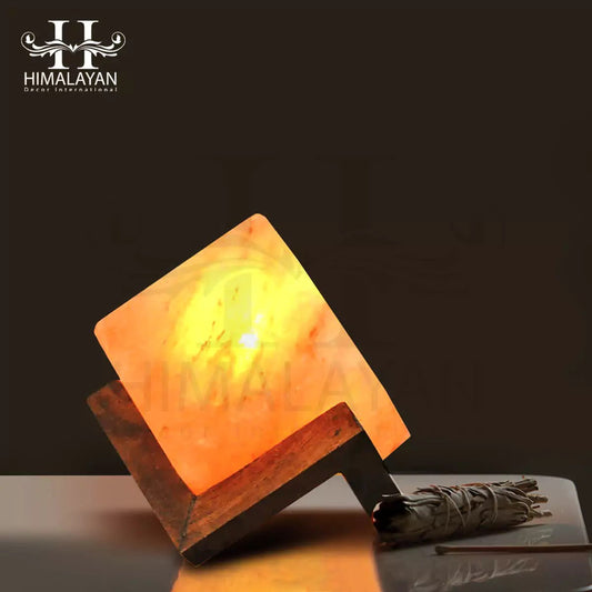 Penny Cube Shape Salt Lamp