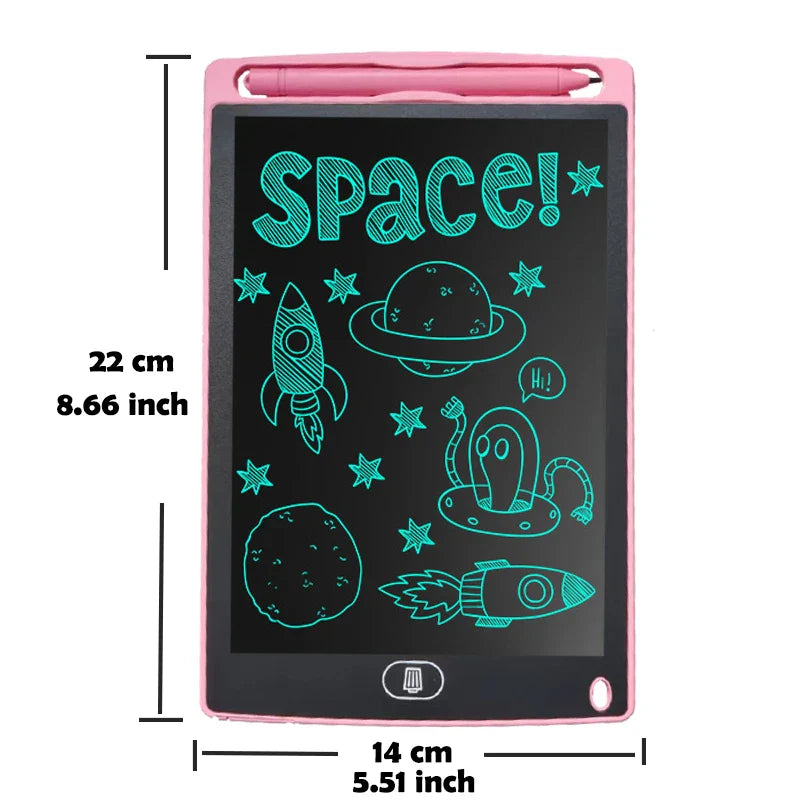 LCD Writing Tablet for Kids – Digital Drawing Board-Fun, Educational & Portable – Ideal for Creative Learning and Play!