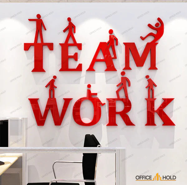 TEAMWORD 3-D CREATIVE OFFICE DECORE